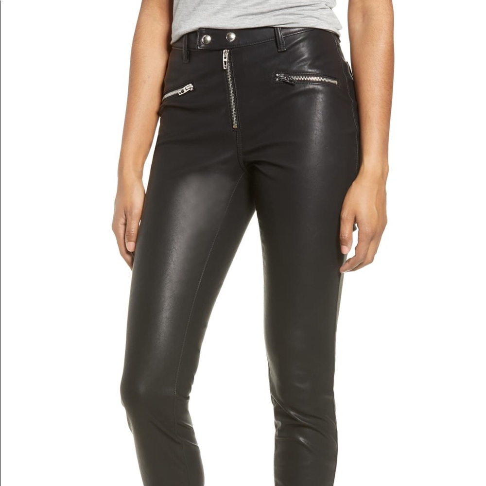 BLANK NYC Vegan Leather Pants